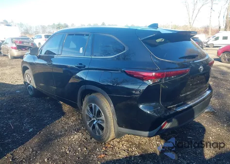 2022 Toyota Highlander Xle from USA, damaged, VIN 5TDHZRBH2NS163821